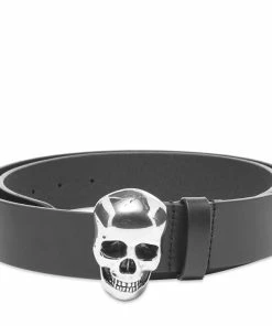 Alexander McQueen Skull Buckle Belt