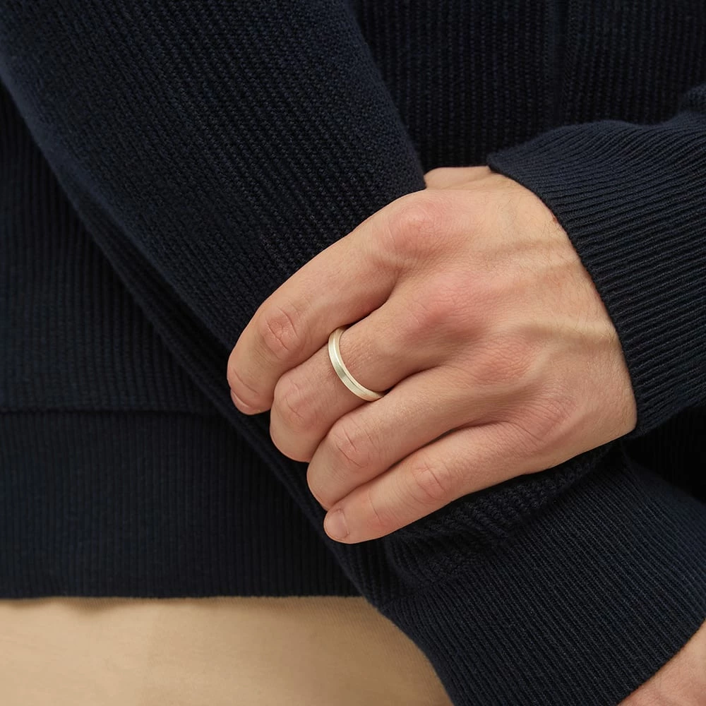 Le Gramme Brushed Ribbon Ring - Image 4
