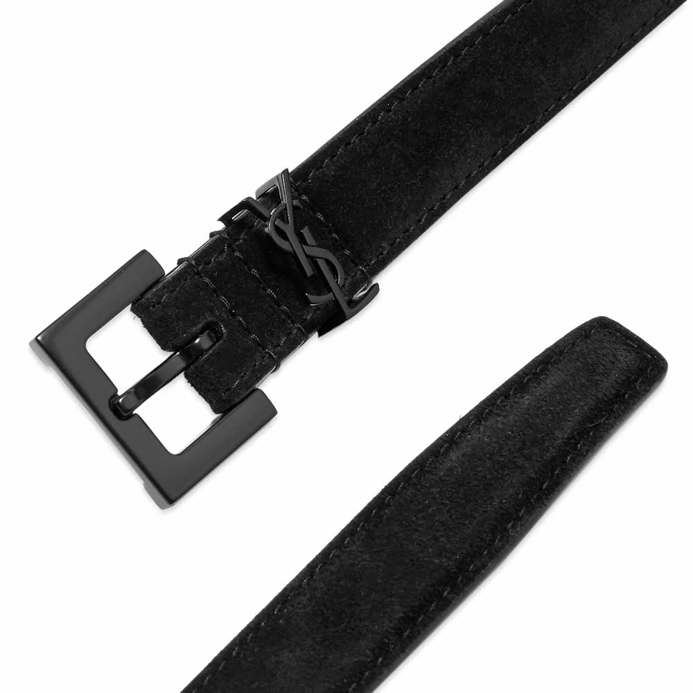 Saint Laurent YSL Metal Logo Belt - Image 3