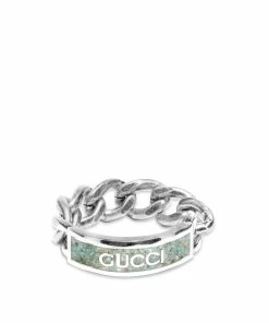 Gucci Jewellery Gucci Tag Gourmette Ring