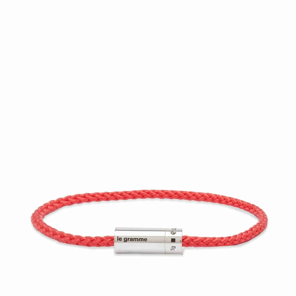 Le Gramme Nato Cable Bracelet
