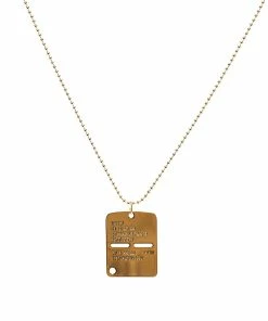 1017 ALYX 9SM Military Tag Necklace