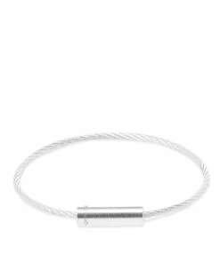 Le Gramme Brushed Le Cable Bracelet