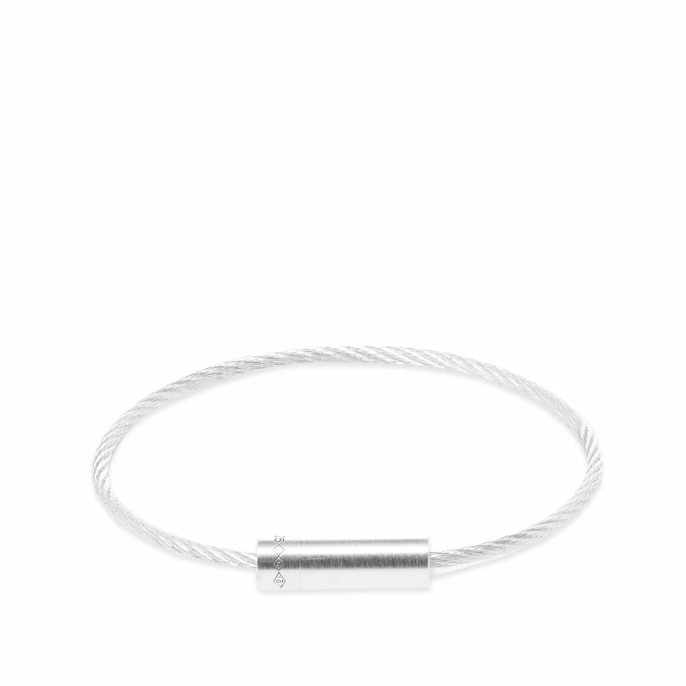Le Gramme Brushed Le Cable Bracelet
