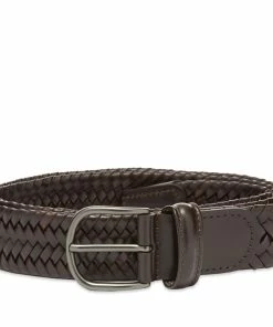 Andersons Anderson's Stretch Woven Leather Belt