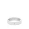 Le Gramme White Diamond Ribbon Ring