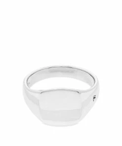 Tom Wood Mini Signet Cushion Ring