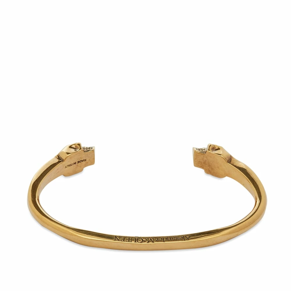 Alexander McQueen Twin Skull Bracelet - Image 2