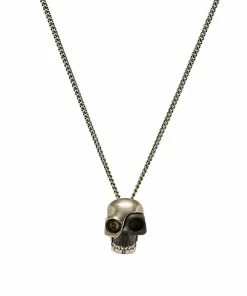 Alexander McQueen Stacked Fragment Skull Necklace